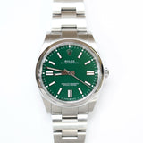 2023 Rolex Oyster Perpetual 41 Green Dial Ref. 124300 A001079