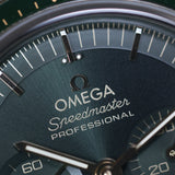 2023 Omega Speedmaster 18kt YG Green Dial Ref.31060425010001 A001432