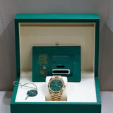 2025 Rolex Daydate 40 Green Dial Yellow Gold Ref. 228238