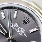 2021 Rolex Datejust 28 Dark Grey Dial Ref. 279160