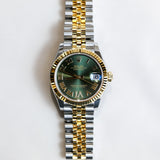 2025 Rolex Datejust 31 “Green Roman” Fluted Jubilee Ref. 278273 A001037