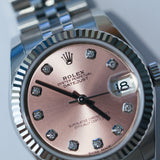 2019 Rolex Datejust 31 Pink Diamonds Dial Fluted Jubilee Ref. 178274 B00240