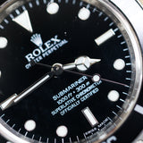 2012 Rolex Submariner No date 4-Line COSC Ref. 14060M A001760