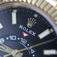 2022 Rolex Sky Dweller Black Dial Yellow Gold