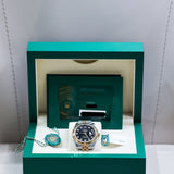 2022 Rolex Datejust 41 Black Diamonds Dial Fluted Jubilee 2T YG Ref. 126333 A001627