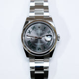 2025 Rolex Datejust 36mm Wimbolden Smooth Oyster Ref. 126200 A001137