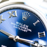 2023 Rolex Datejust 31 Blue Dial