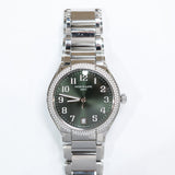 2023 Patek Philippe 36 Green Dial Diamond Bezel Ref. 7300/1200A-011 A000997
