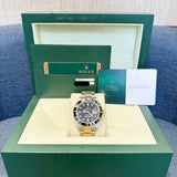 2008 Rolex Submariner Date Black Dial Two Tone YG Ref. 16613LN B00348