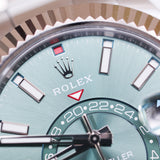2025 Rolex Sky-Dweller Mint Green Fluted Oyster Ref. 336934 A001149