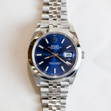 2022 Rolex Datejust 41 Blue Dial 126300