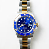 2023 Rolex Submariner Date Blue Dial Two Tone YG