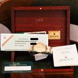 1996 Rolex Yacht Master 35 Champagne Dial Yellow Gold Ref. 68628 B00305