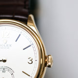 2024 Rolex 1908 Yellow Gold White Dial Ref. 52508 A000984