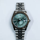 2025 Rolex Sky Dweller Mint Green Fluted Jubilee Ref. 336934 A001719