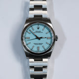 2022 Rolex Oyster Perpetual 36 Turquoise Tiffany Blue Dial Ref. 126000 A001707