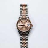 2026 Rolex Datejust 31 Pink Diamonds Dial 2T RG Ref. 278271 A001549