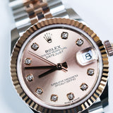 2025 Rolex Datejust 31 Sundust Dial Diamonds Ref.278271