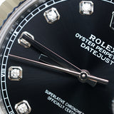 2026 Rolex Datejust 41 Black Diamonds Dial Fluted Jubilee Ref. 126334 A001505