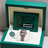 2026 Rolex Lady Datejust 31 Chocolate Diamonds Dial Fluted Jubilee Ref. 278271 A001841