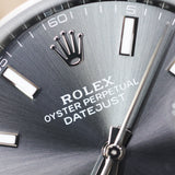 2025 Rolex Datejust 41 Slate Dial Smooth Oyster Ref. 126300 B00045