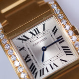 2023 Cartier Tank Francaise YG Diamonds Ref.WJTA0040 A001358