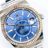 2025 Rolex Sky-Dweller Blue Fluted Oyster Ref. 336934 A001189