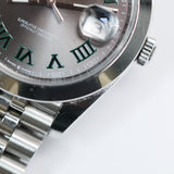 2019 Rolex Datejust 41 Smooth Jubilee Wimbledon Dial Ref. 126300 A001684