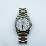 2021 Rolex Day-Date 40 Meteorite Dial White Gold Ref. 228239 B00339