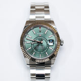 2025 Rolex Sky-Dweller Mint Green Fluted Oyster Ref. 336934 A001149