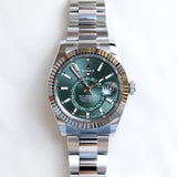 2025 Rolex Sky-Dweller Green Dial Ref. 336934