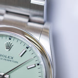 2025 Rolex Oyster Perpetual 36 Pistachio Dial Ref. 126000 A001072