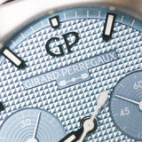 2024 Girard Perregaux Ice Blue Laureato Chronograph Ref.81020-11-3370-1GM A001434