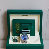 2024 Rolex Datejust 41 Azzurro Blue Ref. 126334 A000250