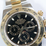 2022 Rolex Daytona Black Dial Two Tone YG Ref. 116503 A001778