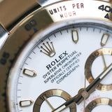 2021 Rolex Daytona White Dial 2T YG Ref. 116503 A001618