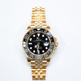 2024 Rolex GMT-Master II Yellow Gold Black Dial 'Zombie' Jubilee 126718GRNR A000981