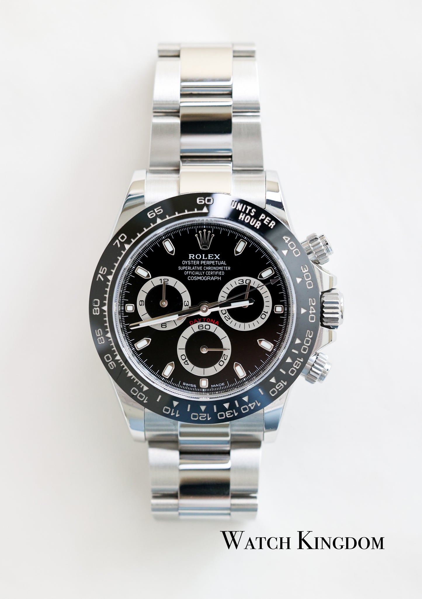 2018 Rolex Daytona Black Dial