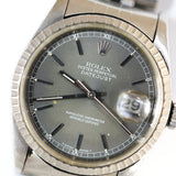 1996 Rolex Datejust 36 Grey Ref. 16220 A001451