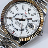2026 Rolex Sky Dweller White Dial Fluted Jubilee Ref. 336934 A001645