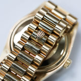 Rolex Daydate 36 Champagne Index Dial Yellow Gold Ref. 18038 A001605