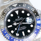 2025 Rolex GMT-Master II Batman Oyster Bracelet Ref. 126710BLNR A001854