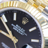2025 Rolex Datejust 41 Black Dial Ref. 126333 A001260