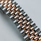 2023 Rolex Datejust 36 Grey Dial Fluted Jubilee Two Tone RG