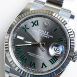 2025 Rolex Datejust 36 Wimbledon Fluted Oyster Ref. 126234 B00058