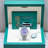 2025 Rolex Datejust 36 Purple Roman Ref. 126234 A001070