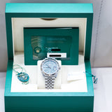 2022 Rolex Datejust 41 Mint  Green Motif Dial Ref. 126334 A000959