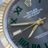 2023 Rolex Datejust 41 Wimbeldon Fluted Oyster Two Tone YG