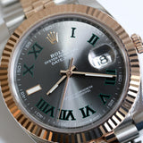 2022 Rolex Datejust 41 Wimbledon Dial Two Tone RG Ref. 126331 A001907