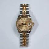 2025 Rolex Datejust 31 Champagne Diamonds Dial Fluted Jubilee Two Tone YG Ref. 278273 A001752